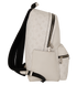 Discovery Backpack, &pound;1,200, Handbags, White, Canvas/Leather, Side view